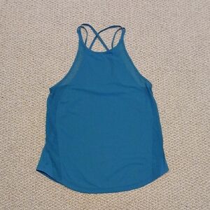Lululemon Athletica Blue Racerback Tank No Size